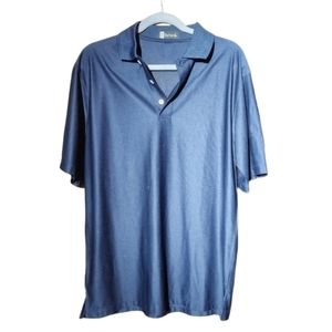 Hartwell Blue Polo Ative Golf Shirt Size M